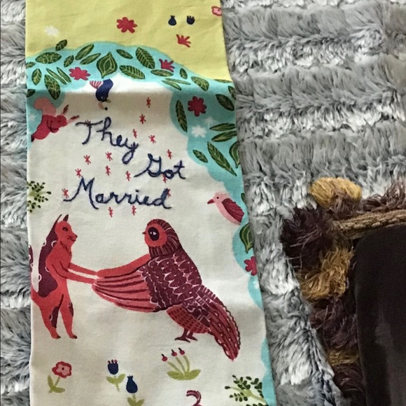 Anthropologie Wedding Fairytale Tea Towel Set Anthropologie Wedding Fairytale Tea Towel Set